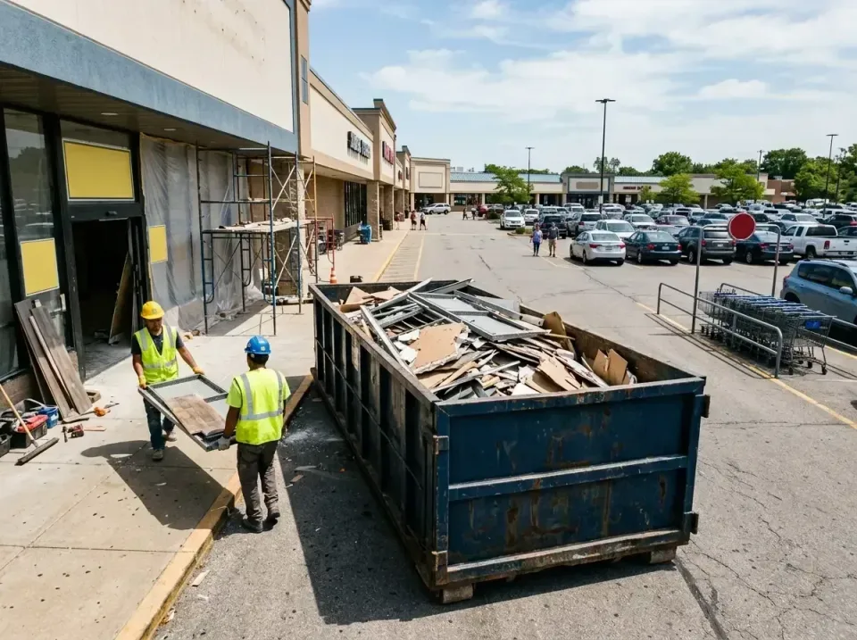 retail-store-renovation-debris-003 — frequently asked questions, Roll-off Dumpster Rentals in Holiday Island, AR